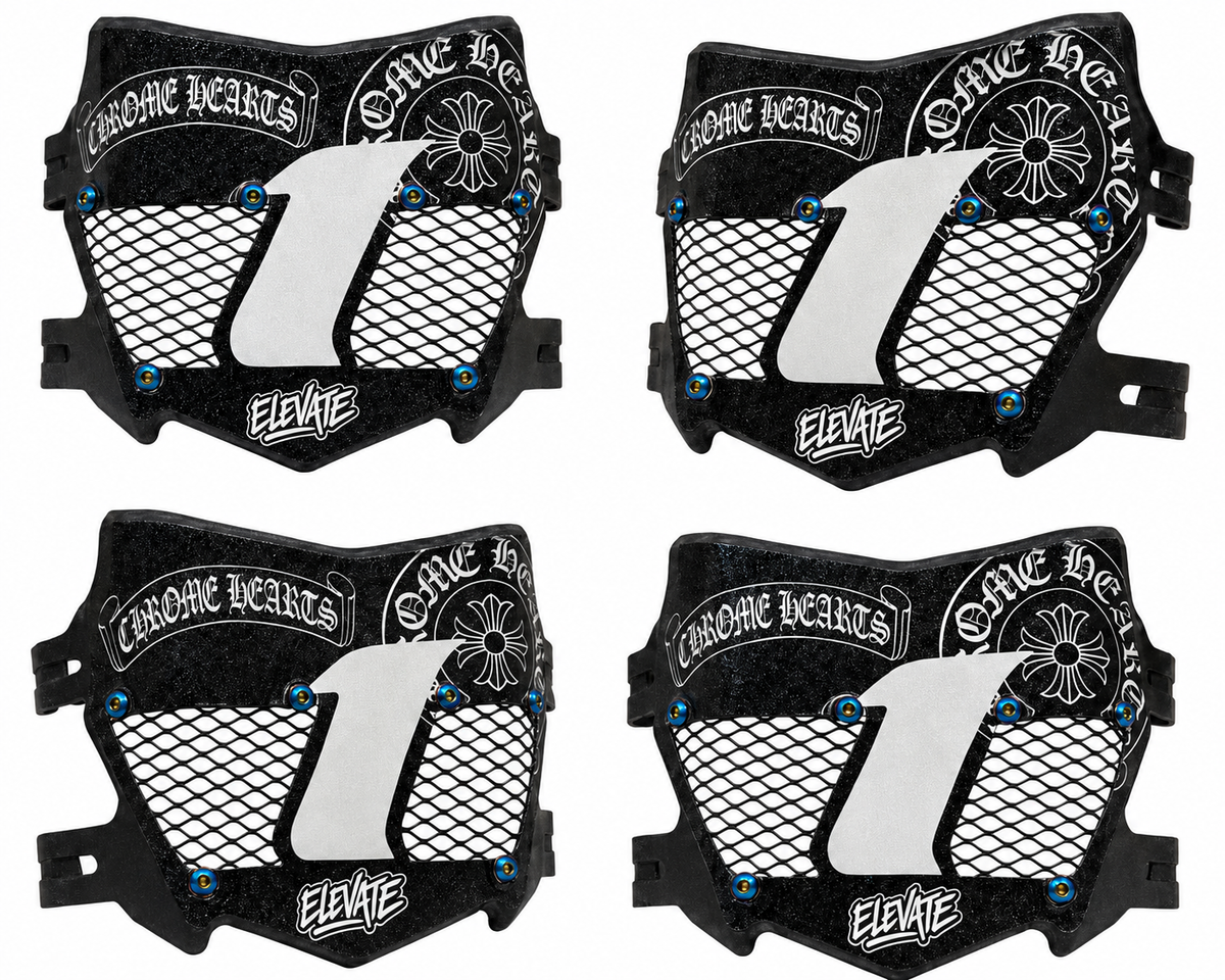 Chrome Hearts Vented Motocutz Plate