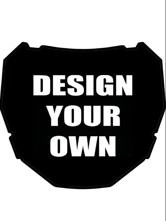 CUSTOM ODI NUMBER PLATE DECAL