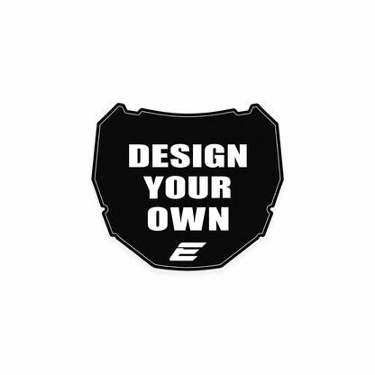 Custom ODI Number Plate Decal