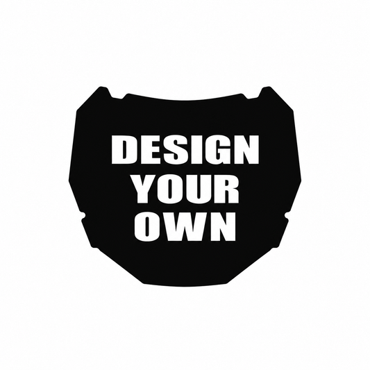 Custom ODI Number Plate Decal